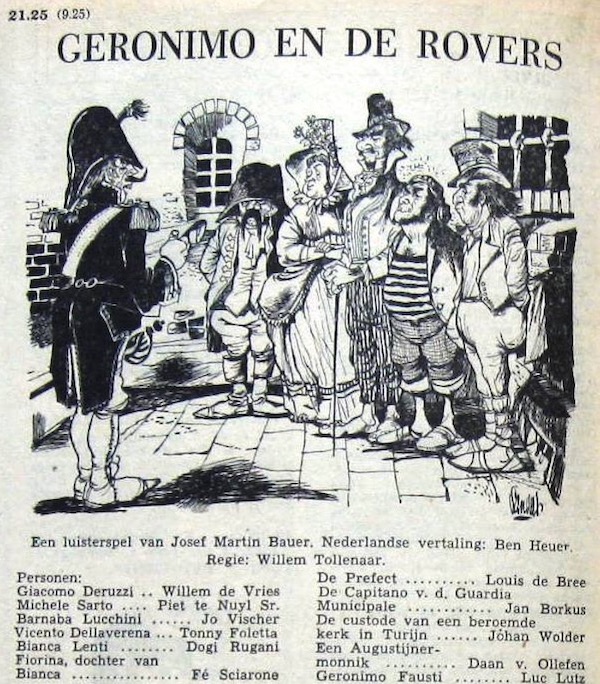 Hoorspel Geronimo en de rovers