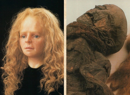 Reconstructie van het meisje van Yde