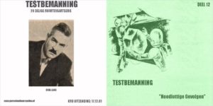 Testbemanning cd-hoesje deel 12