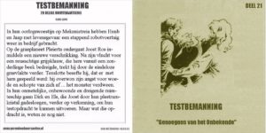 Testbemanning cd-hoesje deel 21