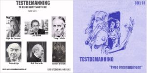 Testbemanning cd-hoesje deel 23