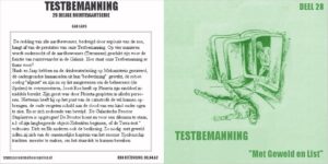 Testbemanning cd-hoesje deel 28