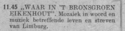Datum uitzending: zondag 21-07-1946.