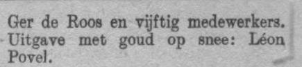 Datum uitzending: zondag 09-02-1947.