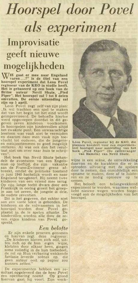 Uit de krant van 22-01-1959.