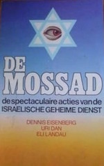 Cover boek over de Mossad