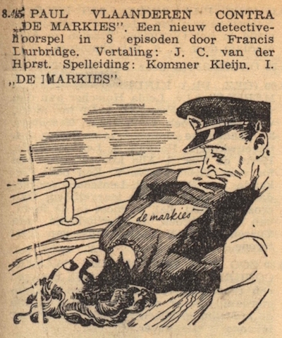 Deel 1. Paul Vlaanderen contra de Markies.
