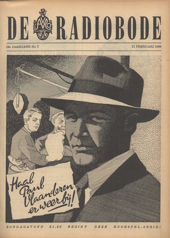 Cover radiogids.Haal Paul Vlaanderen er weer bij!