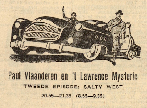 Deel 2. Paul Vlaanderen en het Lawrence mysterie.
