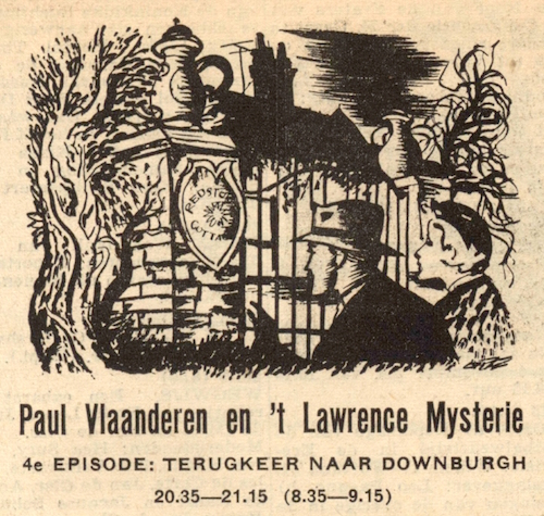 Deel 4. Paul Vlaanderen en het Lawrence mysterie.