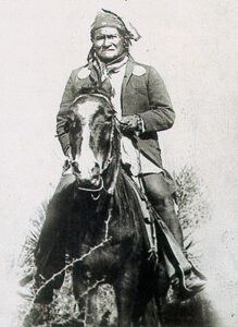 Geronimo te paard